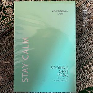 Give Them Lala Stay Calm Soothing Sheet Masks - Sealed Box